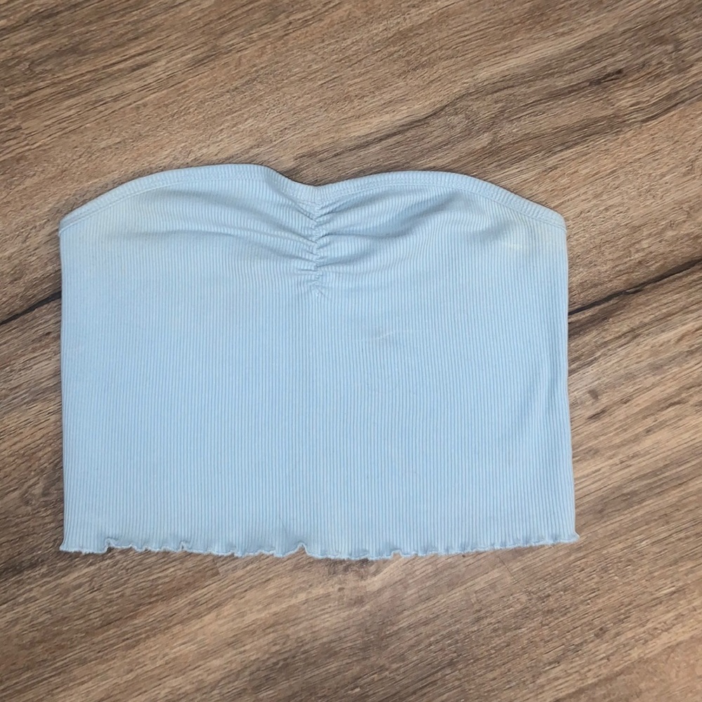 Baby Blue Tube Top